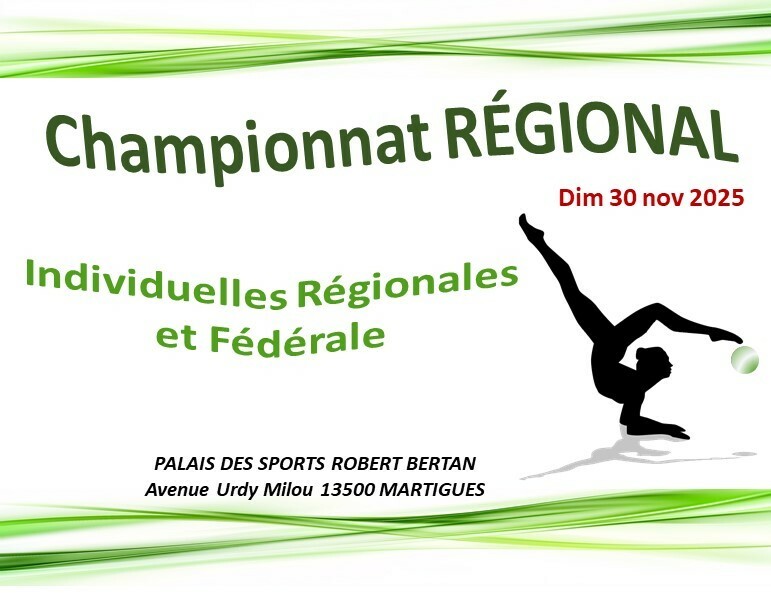 Championnat Régional - Individuelles (Fédérales)