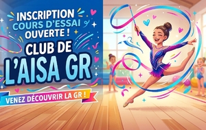 Inscription Cours d'essai ouverte !!!!