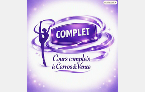 💜 AISA GR affiche complet pour la saison 2026-2027 !