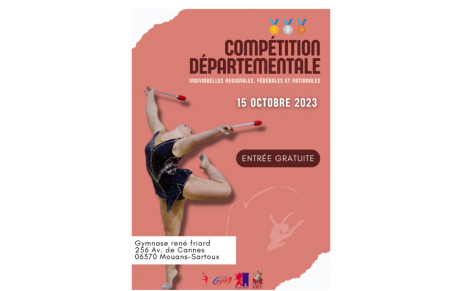 15/10/2023 - championnat départemental INDIVIDUELLES