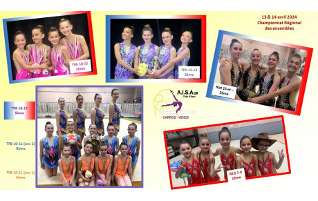 13 &amp; 14/04/2024 - Championnat régional des ensembles