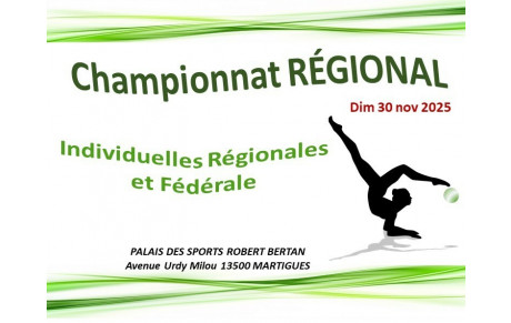 Championnat Régional - Individuelles (Fédérales)