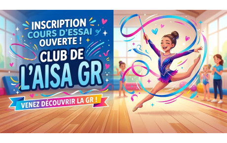 Inscription Cours d'essai ouverte !!!!